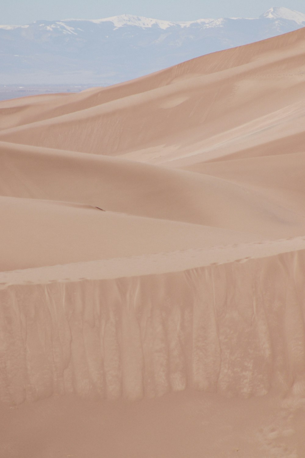 Un vaste paysage désertique