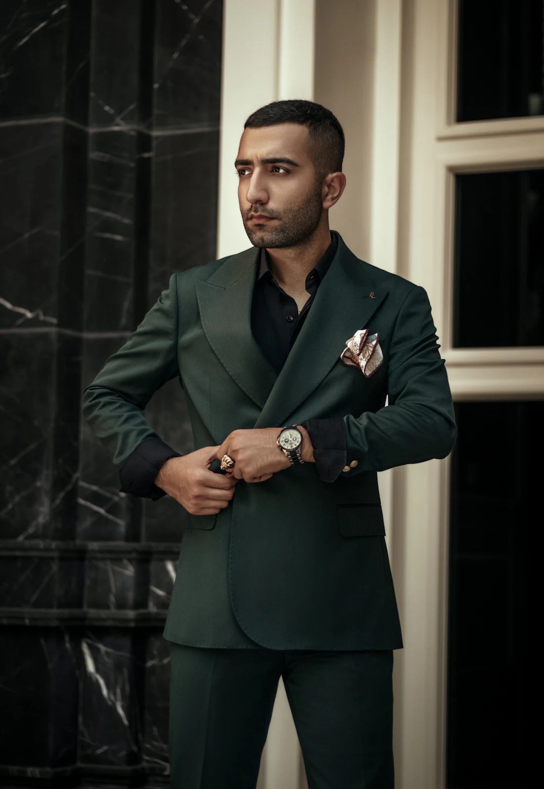 Emerald Velvet Dinner Jacket