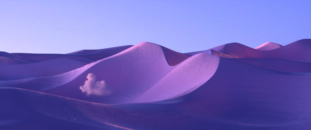 a large sand dune