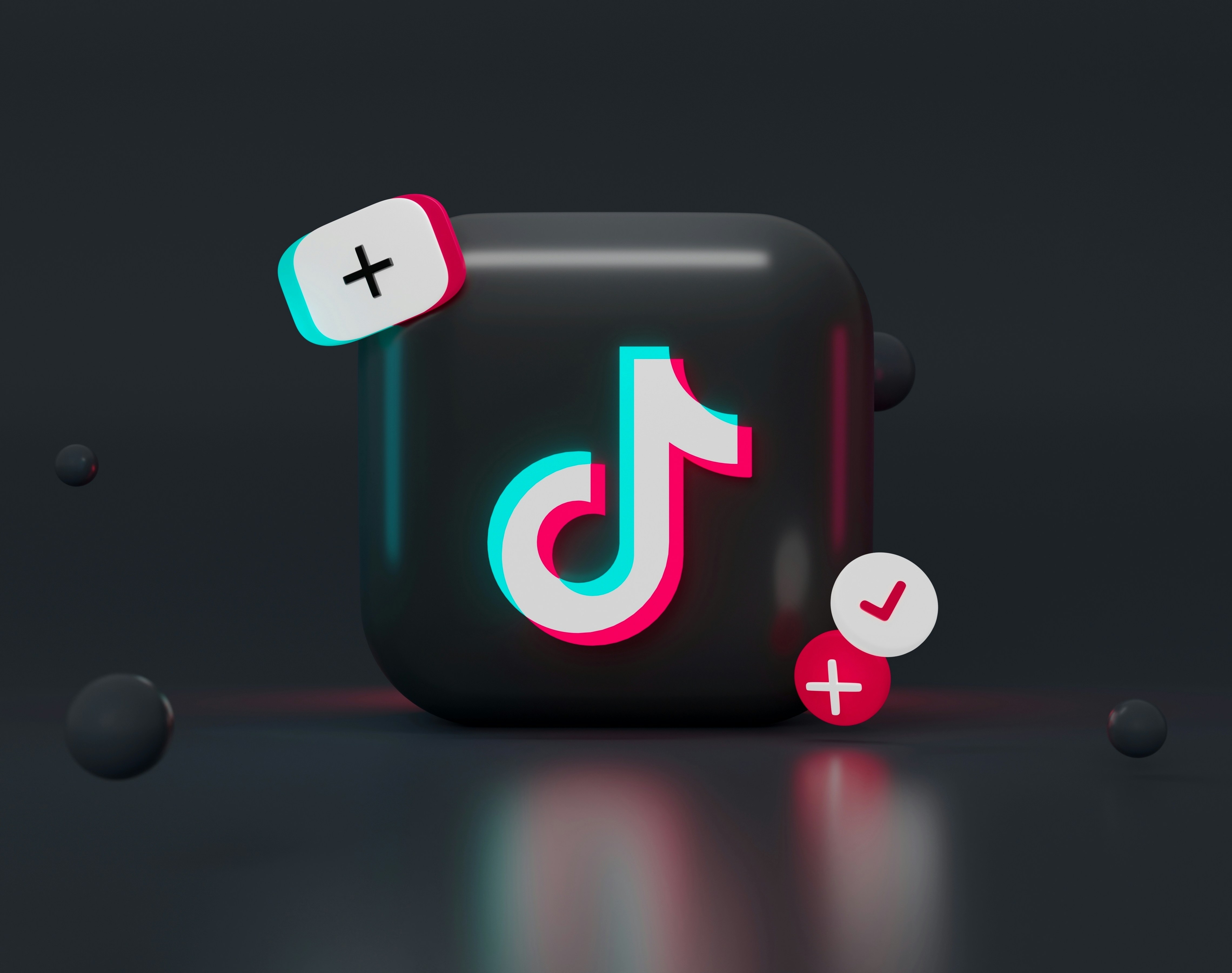 TikTok 3D icon. Feel free to contact me through email mariia.shalabaieva@gmail.com. Check out my previous collections “Top Cryptocurrencies” and \