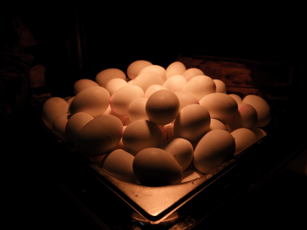 a group of eggs