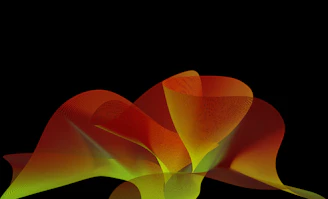 An abstract digital art piece inspired by electronic beats and rhythms