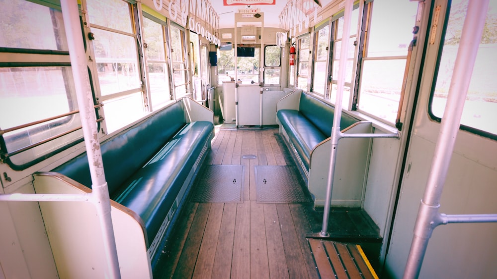 inside of a train