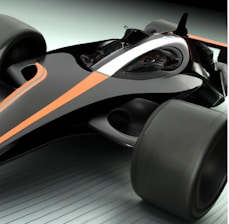 An electric sports car concept emphasizing speed and design.