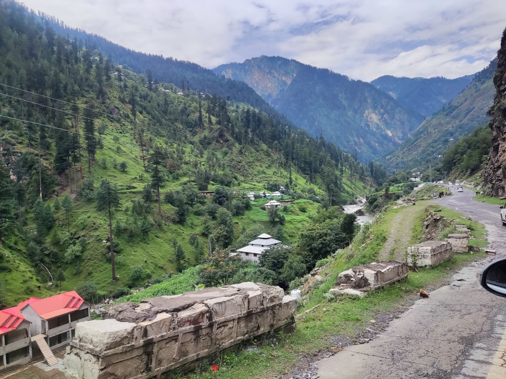 a small village in the mountains