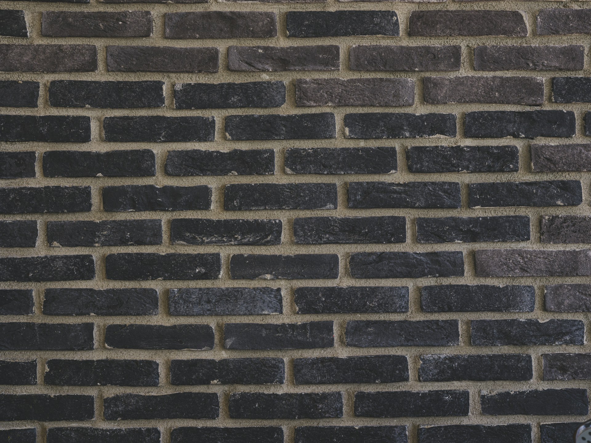 a close up of a brick wall