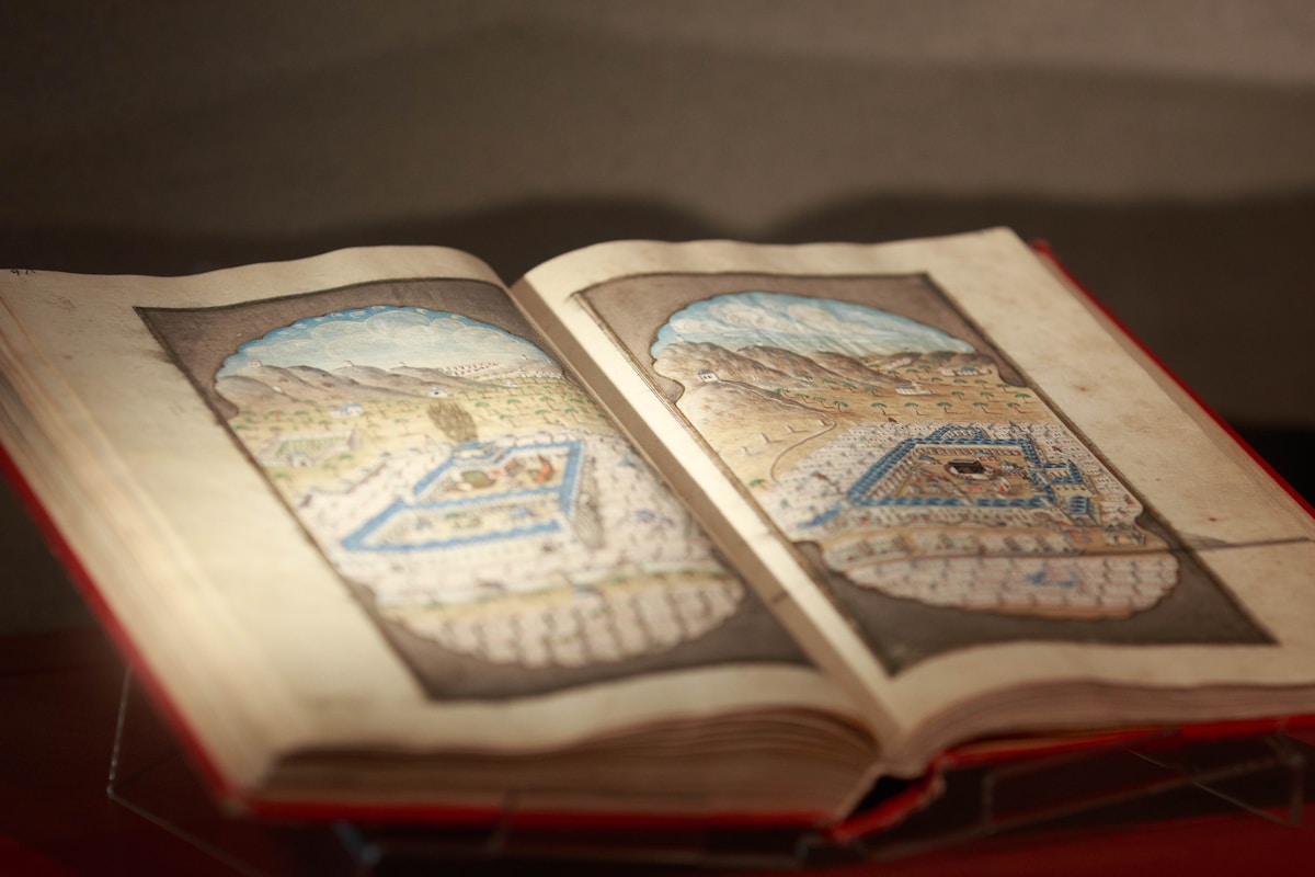 Educational books and ancient manuscripts
