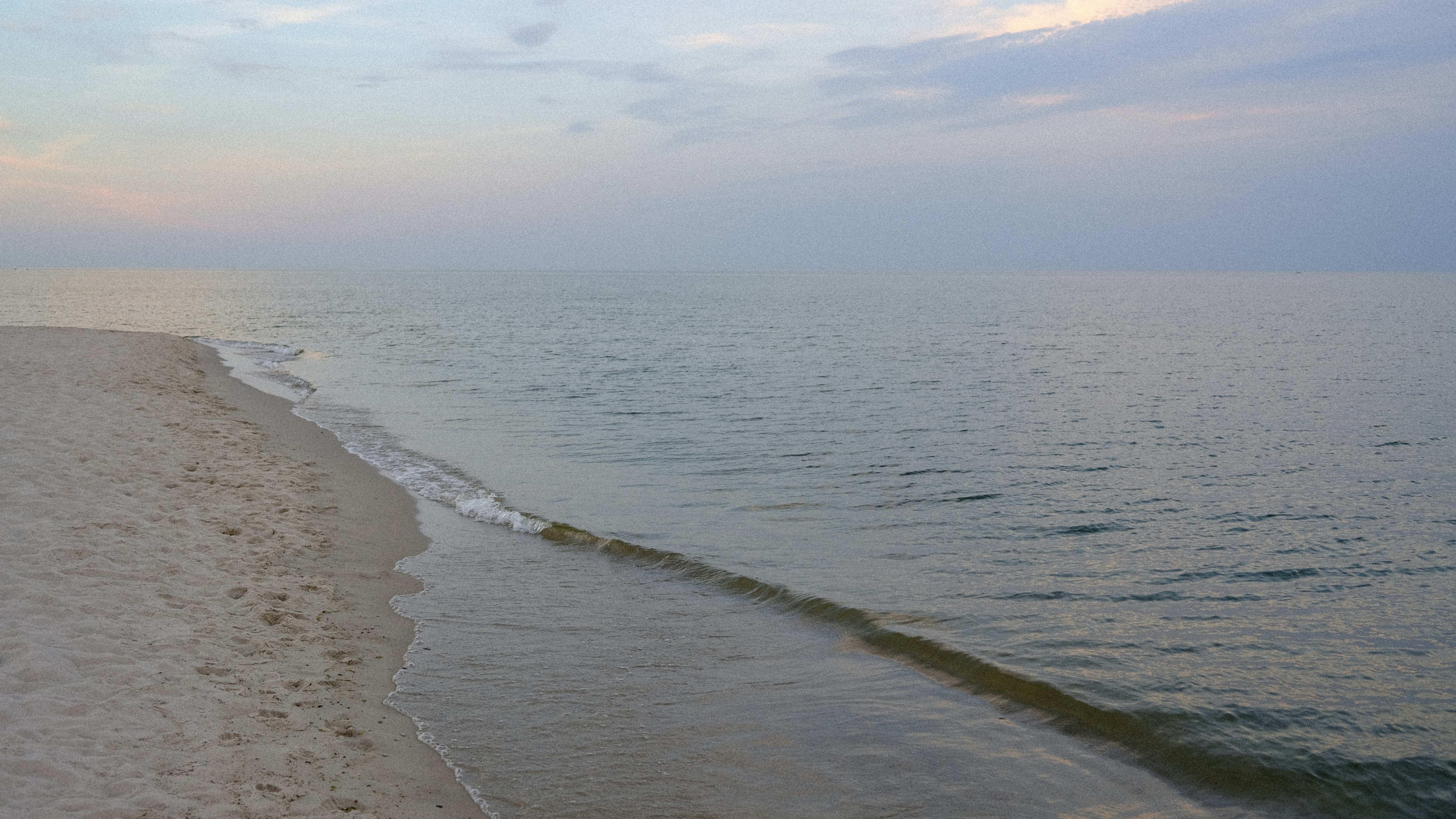 The beach in Kaliningrad