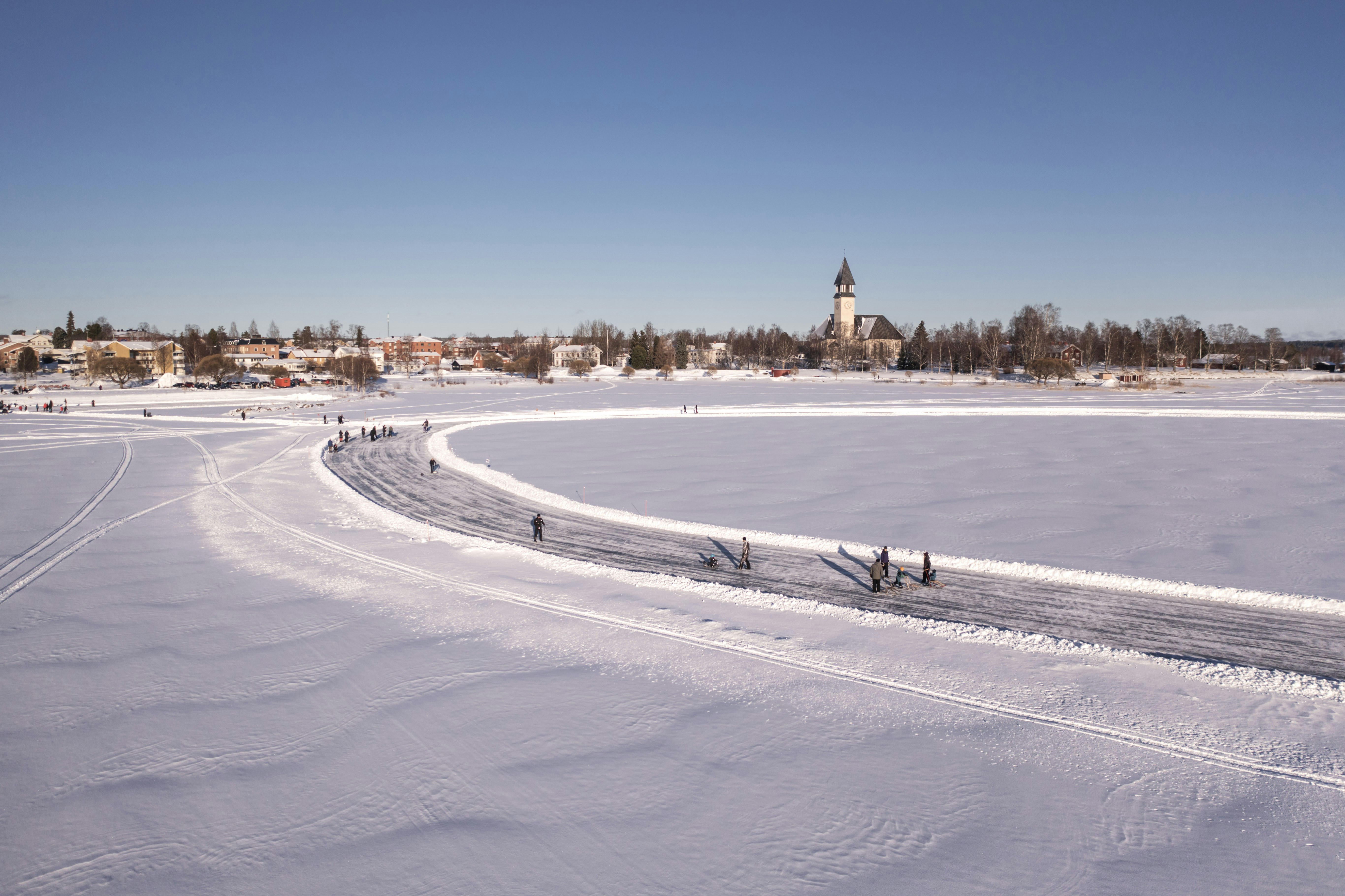 Winter in Skellefteå, northern Sweden. //  Vinter i Skellefteå, norra Sverige.