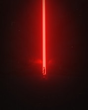 a rocket launching at night