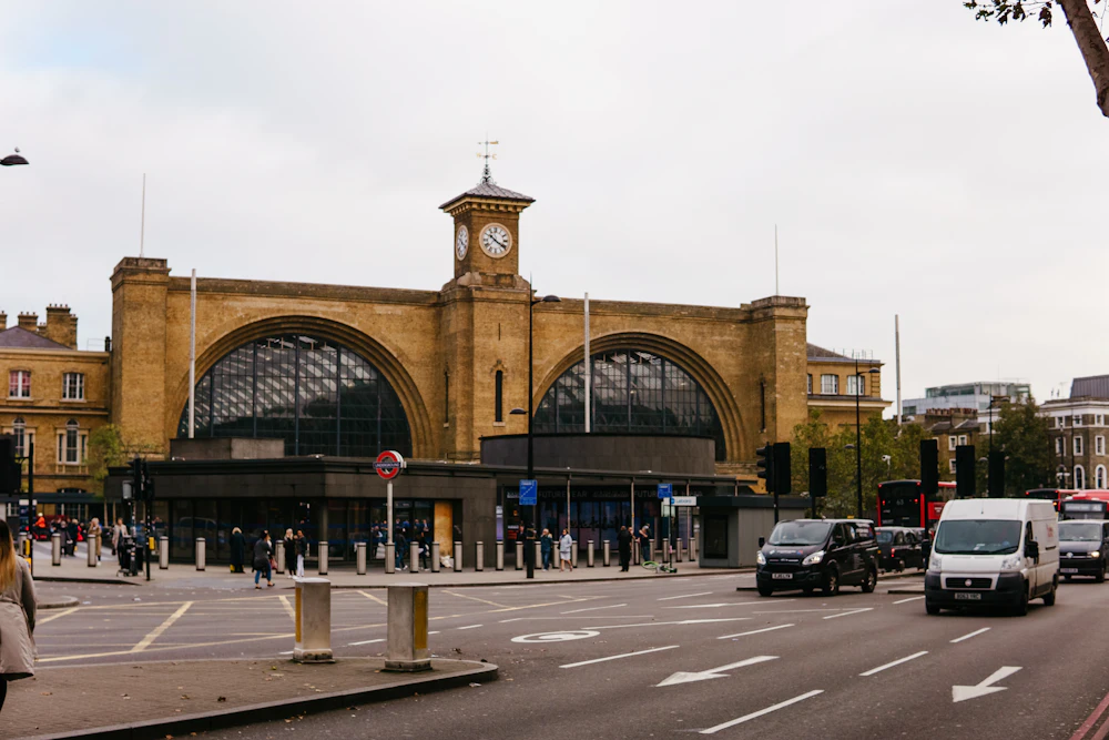 King’s Cross station and its historic clock tower