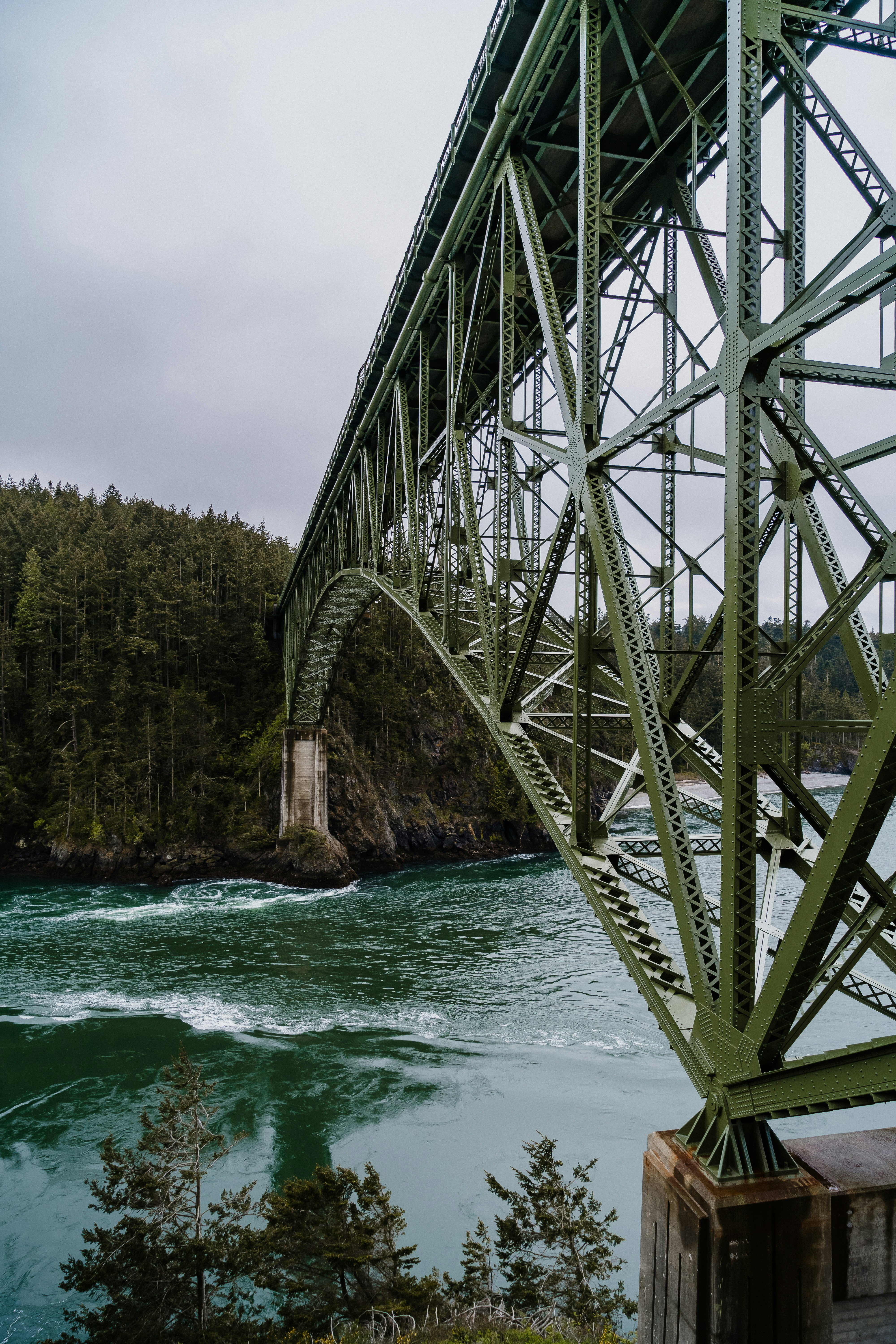 a large bridge over a body of water