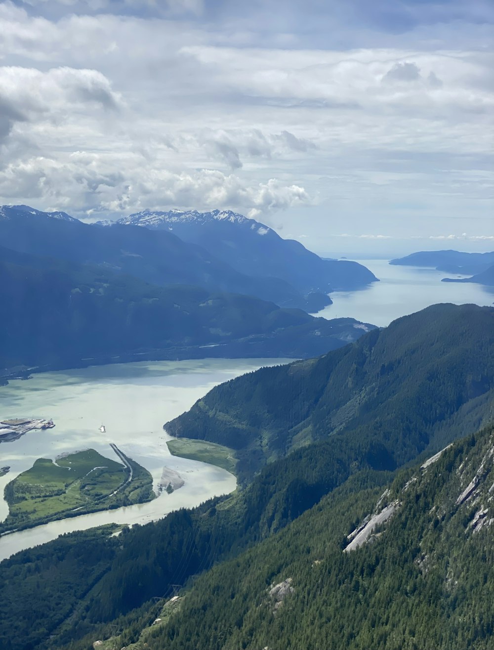 a river running through a valley