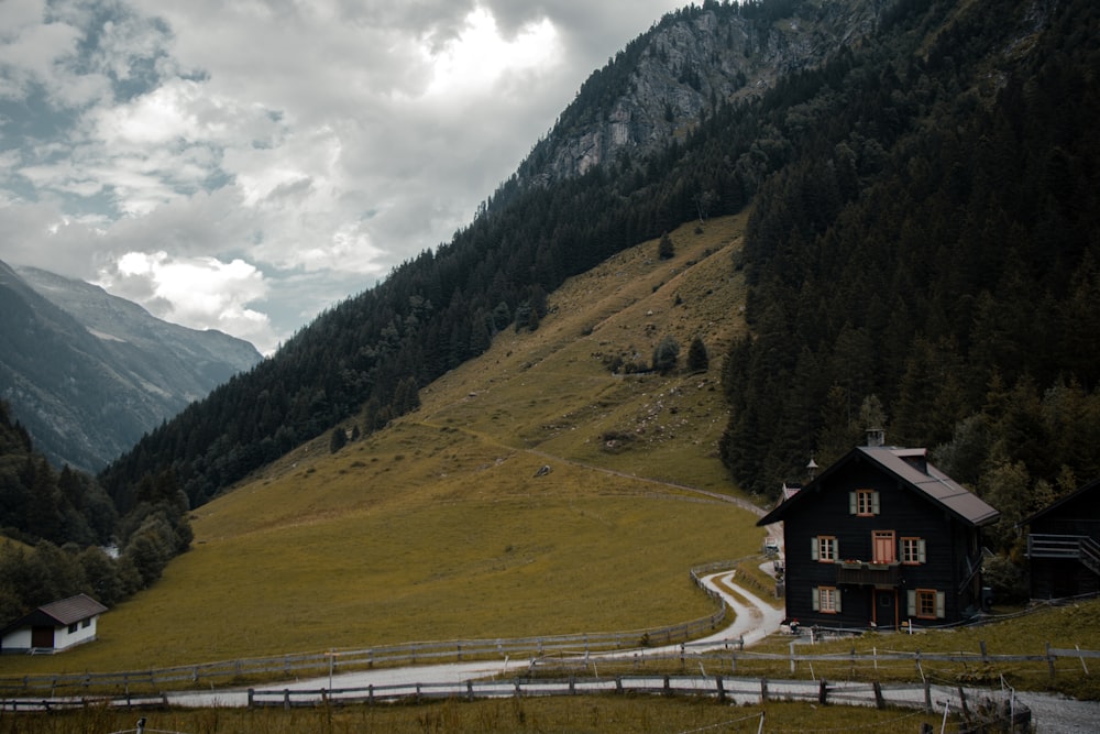 a house on a hill