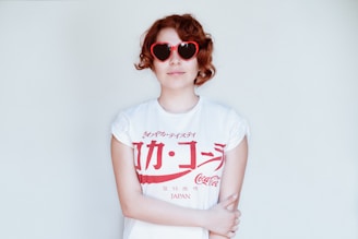 a person wearing sunglasses