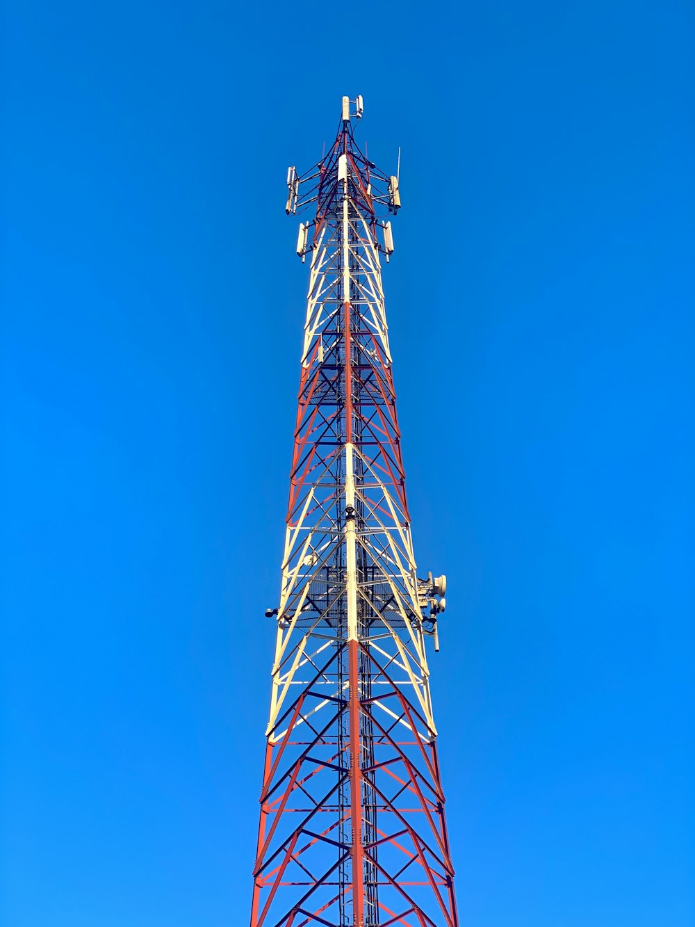 a tall metal tower