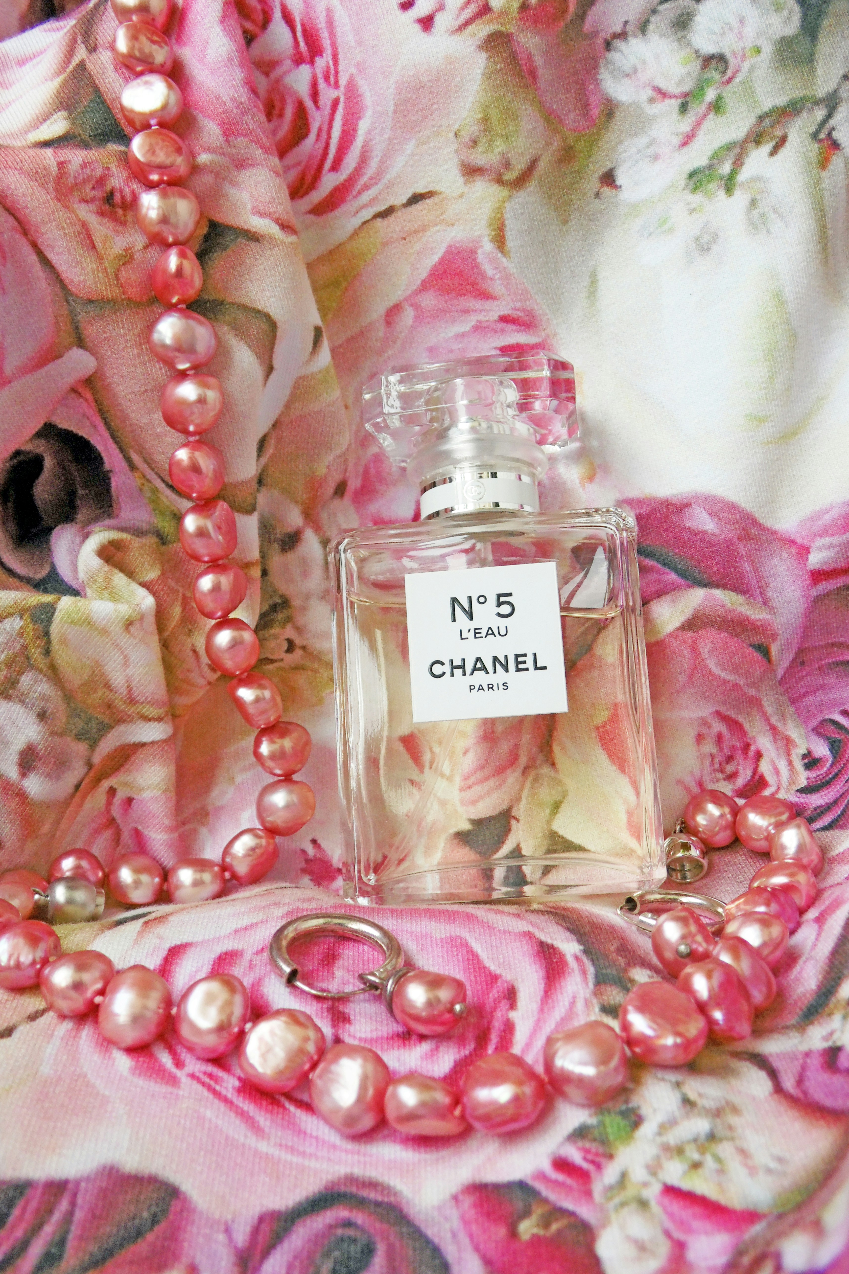 a bottle of perfume