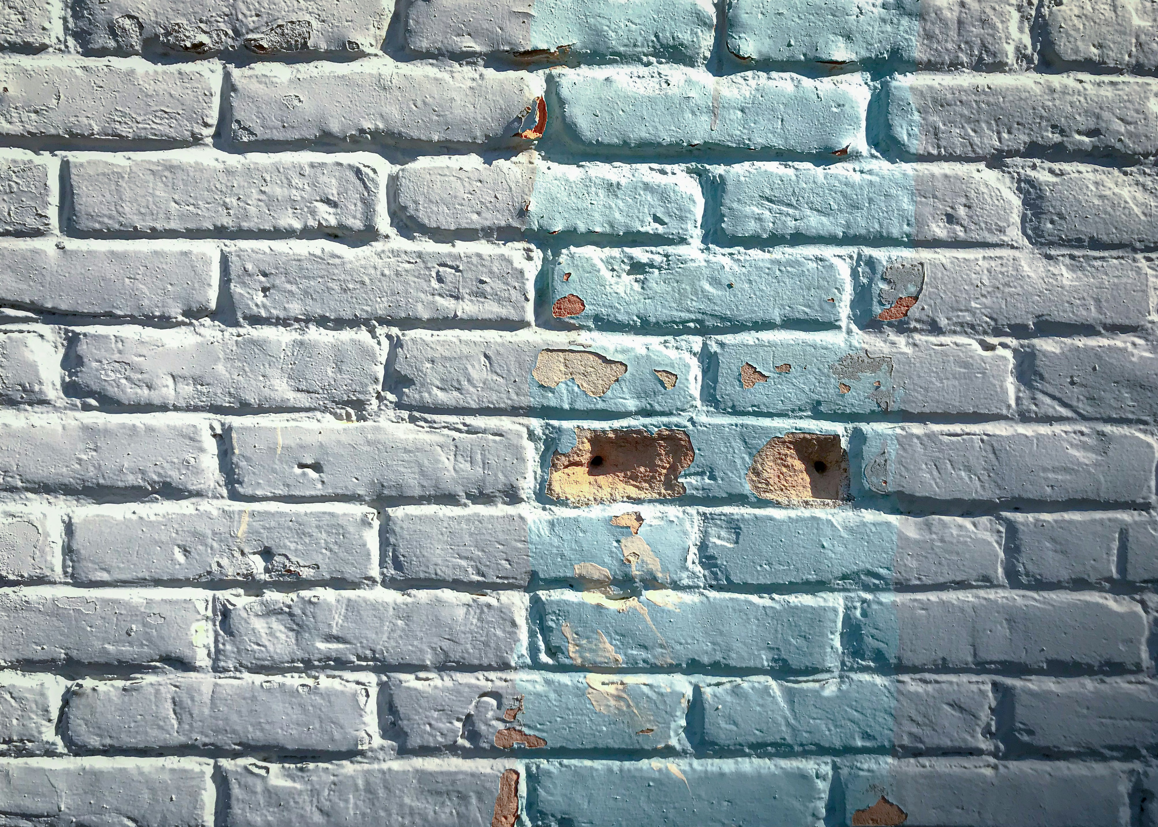 a brick wall with a brick wall