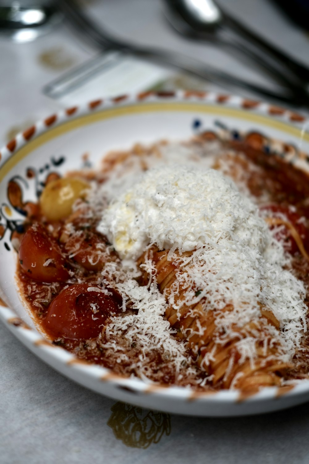 a plate of food