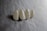 a close-up of a white pill