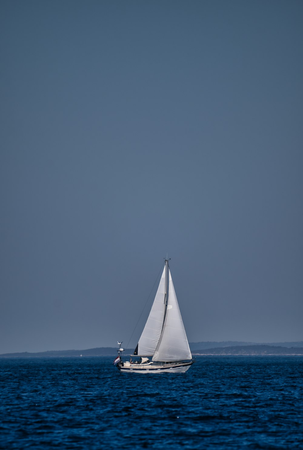 a sailboat on the water