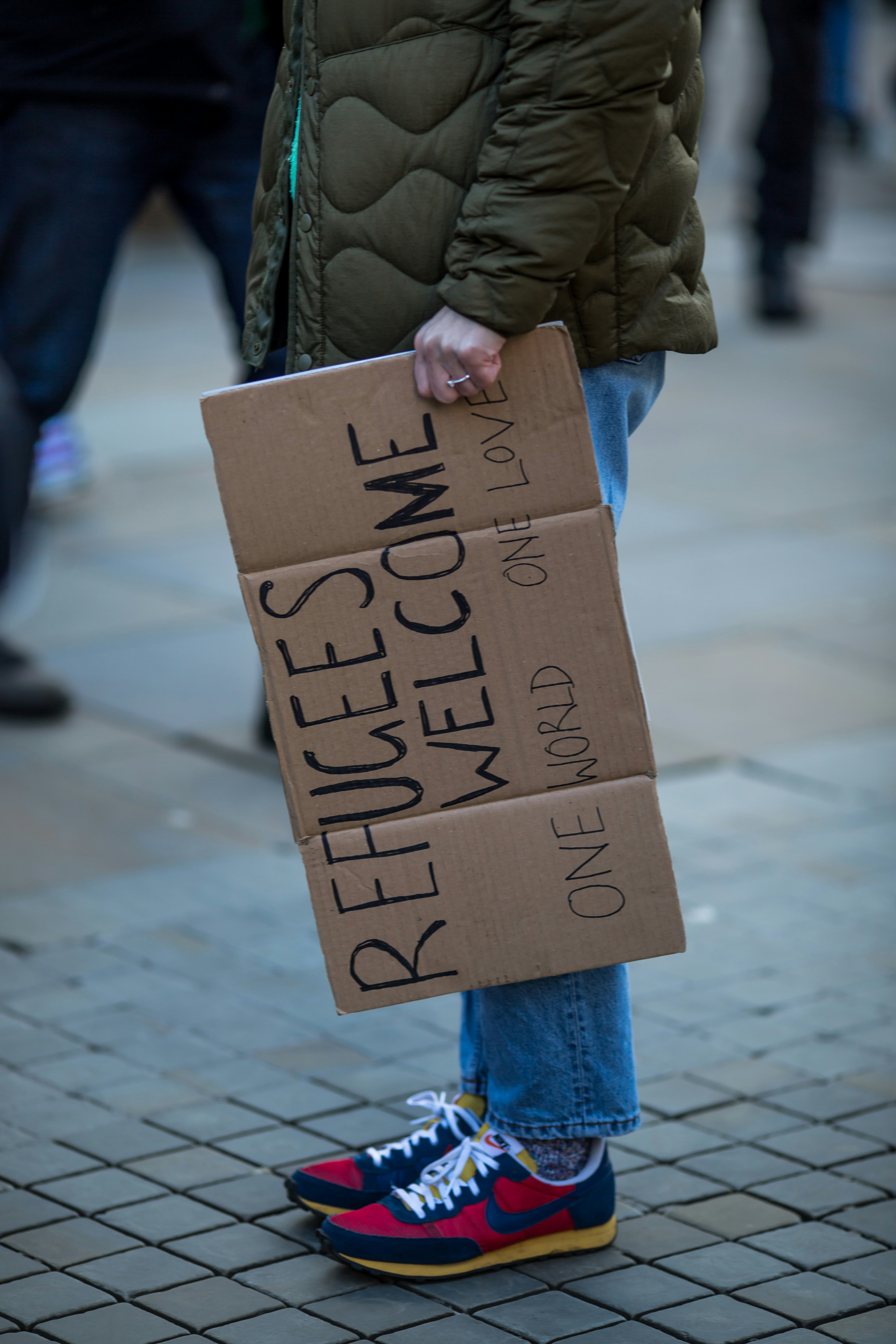 Piccadilly Gardens, Manchester, 5th March 2022. Manchester stands with Ukraine. #Ukraine #standwithukraine #manchester #manchesterukraine #canonphotography #canonphoto #canonphotographer #streetphotography #streetphotographer #manchesterphotography #manchesterphotographer