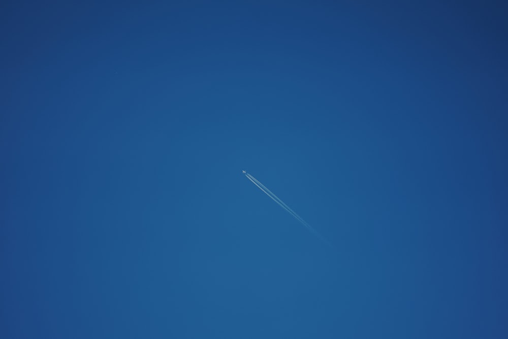 a jet flying in the sky