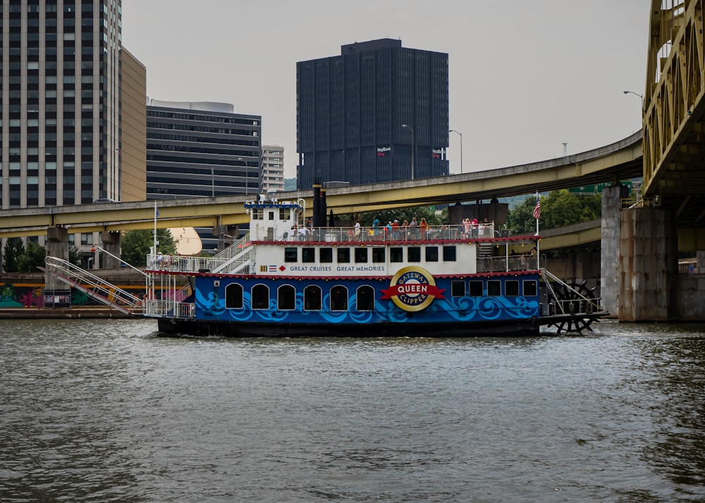 a boat on the water