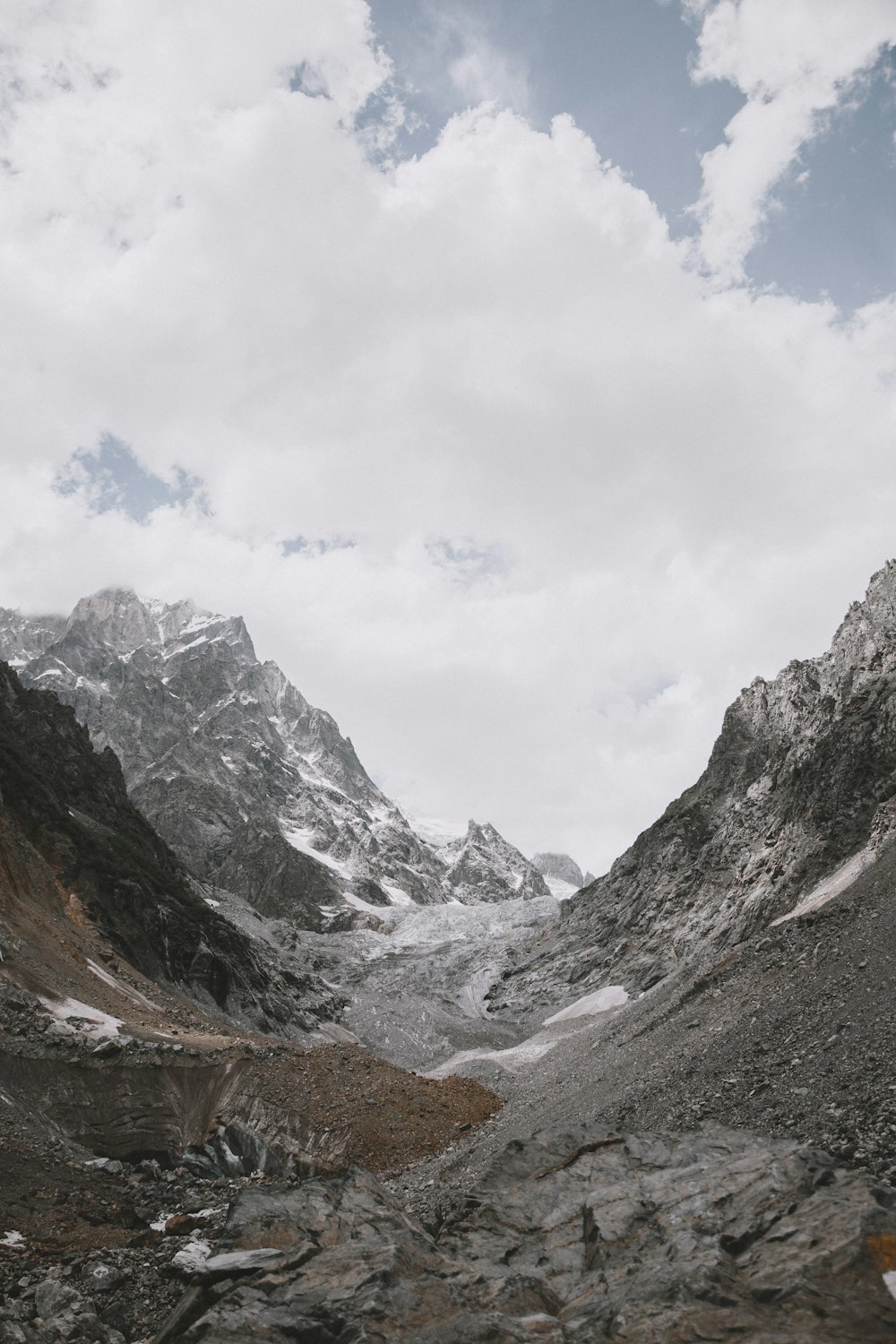 a rocky mountain side