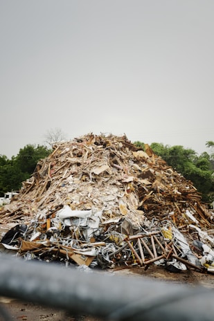 a pile of garbage