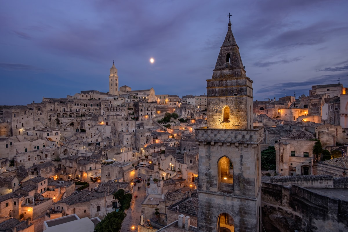 Baroque limestone church facade in the old town of Lecce, southern Italy