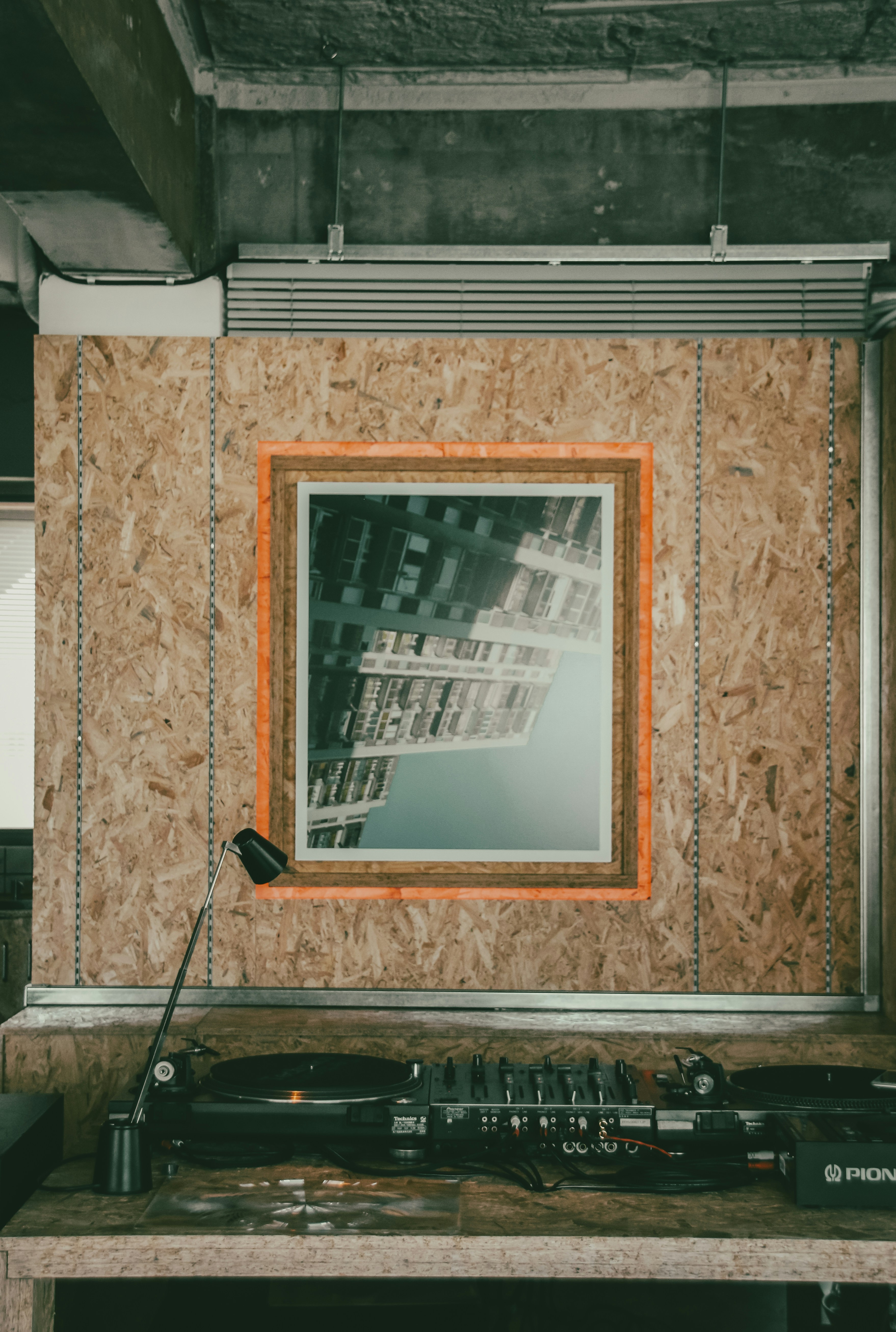 a picture frame on a wall