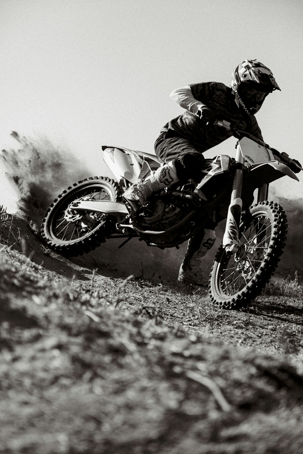 a man riding a motorcycle