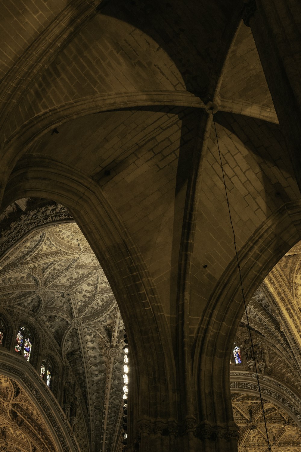 a large cathedral with arched ceilings