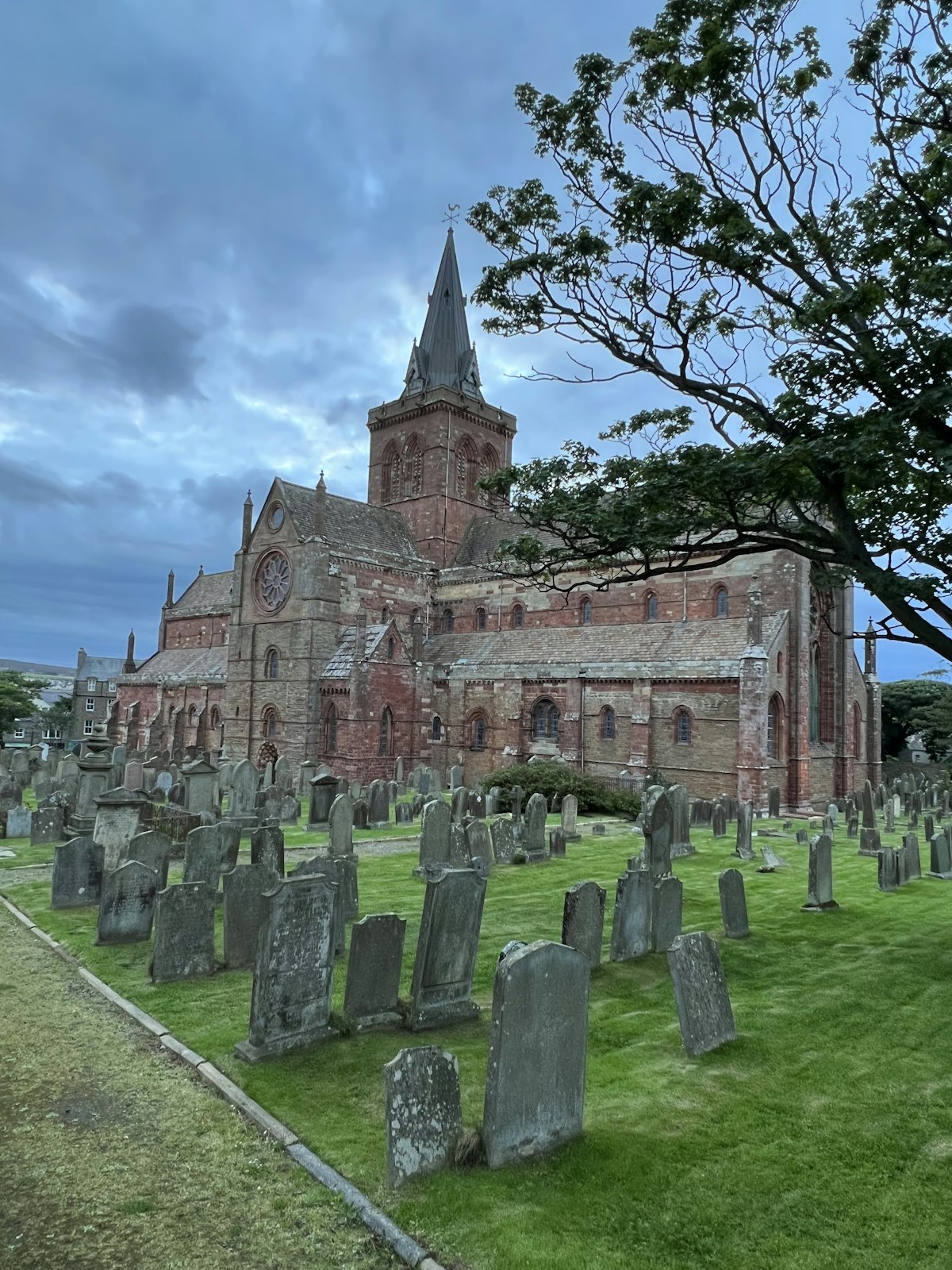 St Magnus Cathedral in Kirkwall, Orkney Islands, Scotland