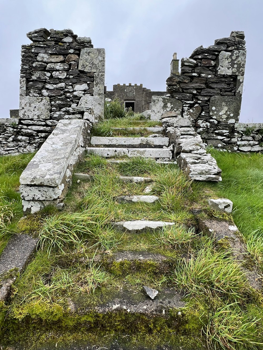 stone steps leading to a building