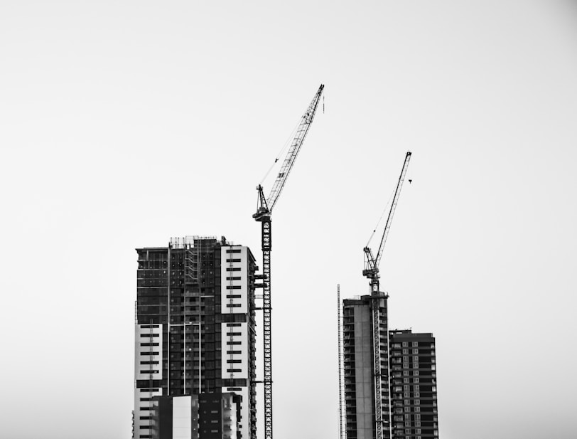 a tall building in a city