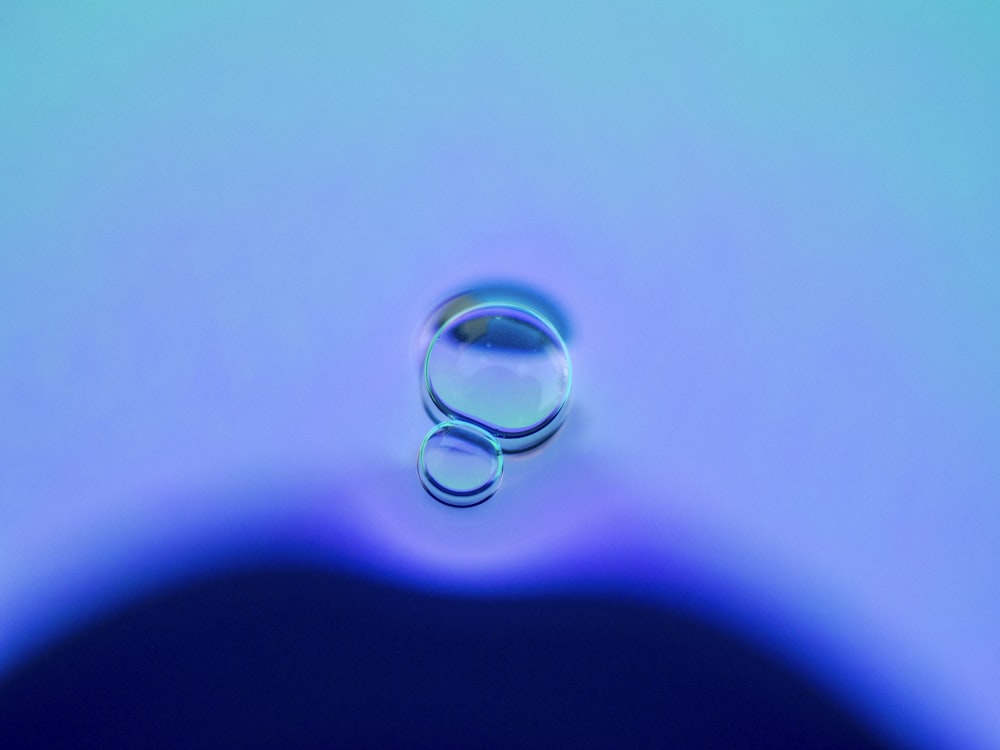 a drop of water