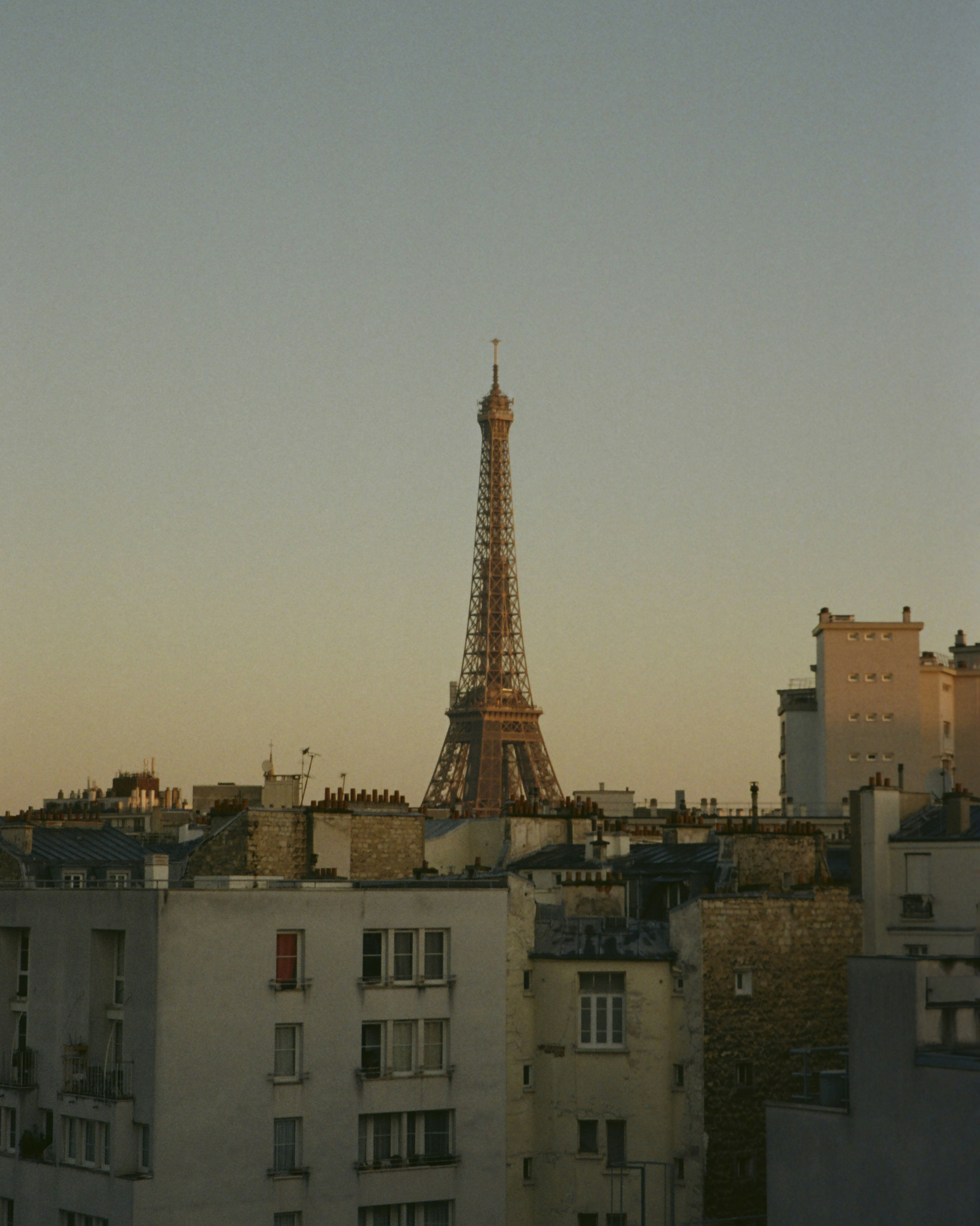 a tall tower in a city