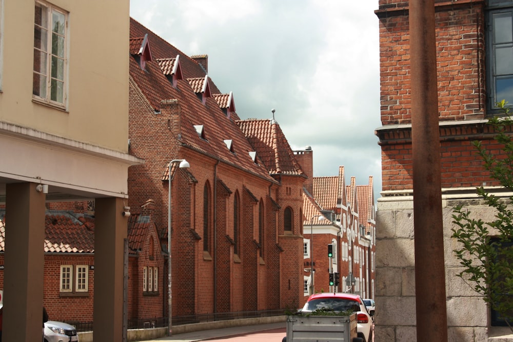 a row of buildings