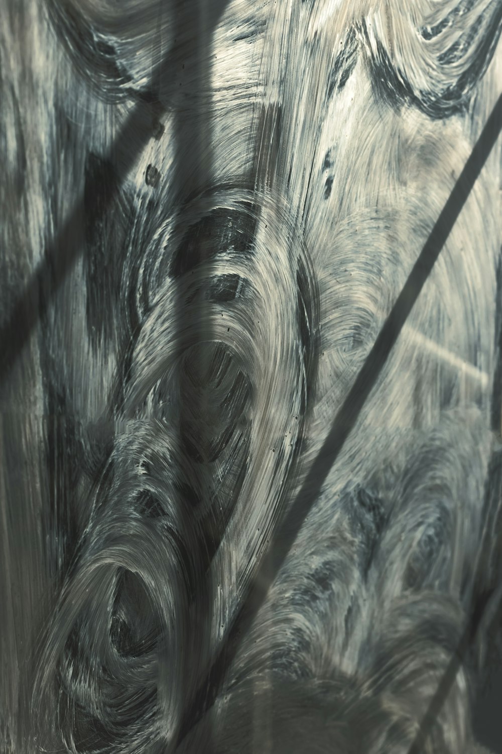 a close-up of a person's hair