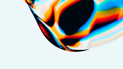 An abstract close-up of flowing green and blue waves symbolizing the transition and connection between renewable energy and traditional markets.