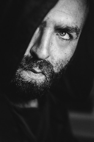 a person with a beard