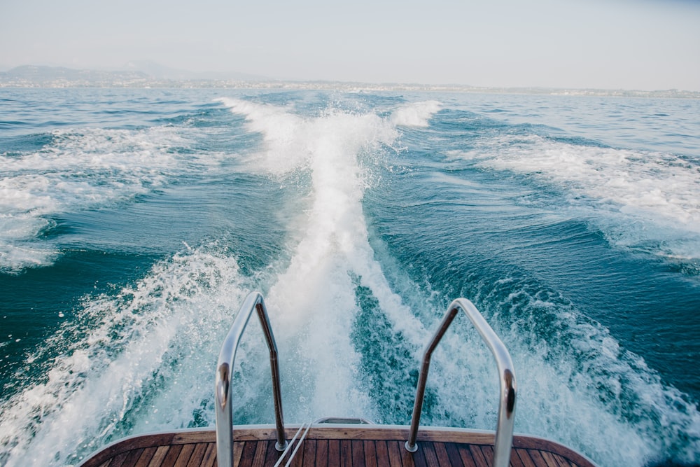 a boat on the water