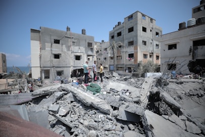 palestine collapse building