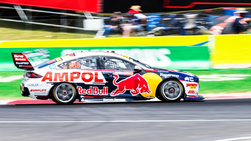 a race car on a track