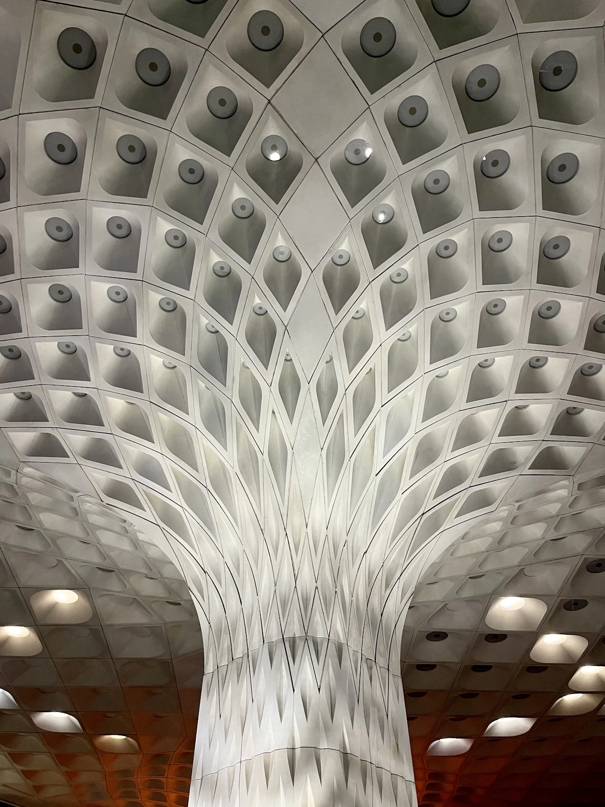 Terminal 2 of Chhatrapati Shivaji Maharaj International Airport in Mumbai, India