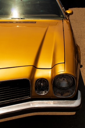 A classic car brought back to life with flawless bodywork and shine.