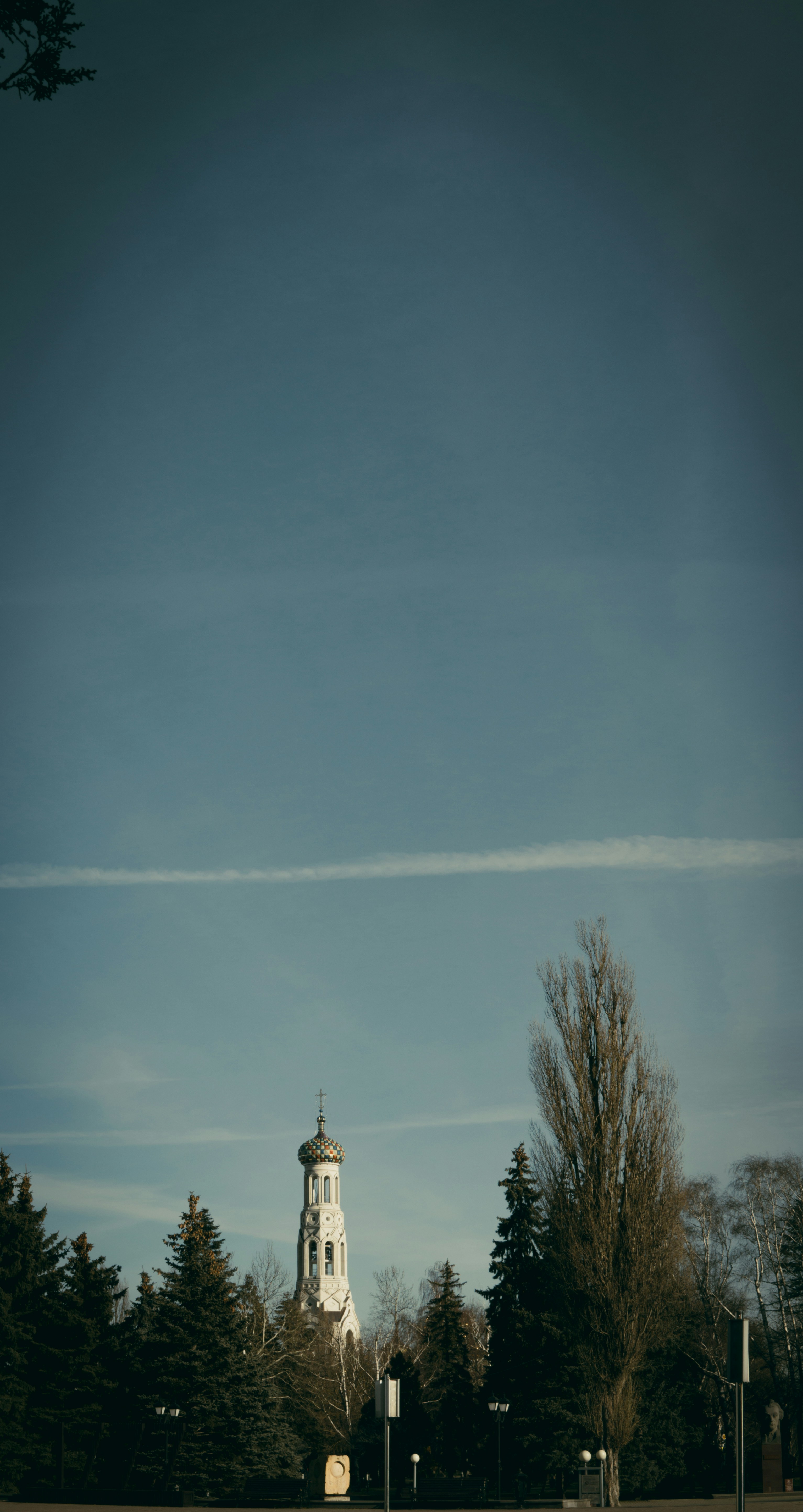 a tall building with a tower