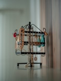 a close up of a small mirror